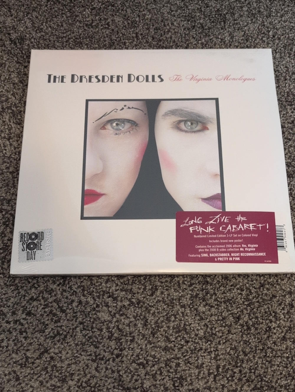 The Dresden Dolls Vinyl Record The Virginia Monologues
